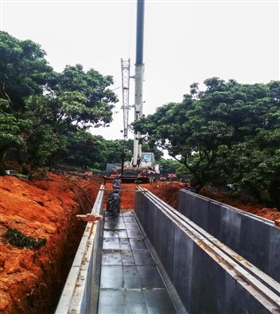 江门预制装配轻质电缆沟工程